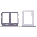 2 SIM Card Tray + Micro SD Card Tray for Galaxy A9100 / A9 (2016)(Black)