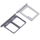 2 SIM Card Tray + Micro SD Card Tray for Galaxy A9100 / A9 (2016)(Black)