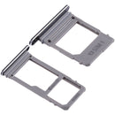 2 SIM Card Tray + Micro SD Card Tray for Galaxy A520 / A720(Black)