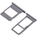 2 SIM Card Tray + Micro SD Card Tray for Galaxy A520 / A720(Black)
