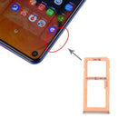 SIM Card Tray + SIM Card Tray / Micro SD Card Tray for Samsung Galaxy A60 (Gold)