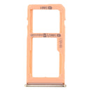 SIM Card Tray + SIM Card Tray / Micro SD Card Tray for Samsung Galaxy A60 (Gold)