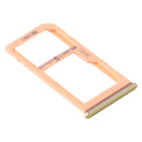 SIM Card Tray + SIM Card Tray / Micro SD Card Tray for Samsung Galaxy A60 (Gold)