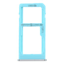 SIM Card Tray + SIM Card Tray / Micro SD Card Tray for Samsung Galaxy A60 (Baby Blue)
