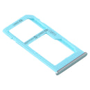 SIM Card Tray + SIM Card Tray / Micro SD Card Tray for Samsung Galaxy A60 (Baby Blue)