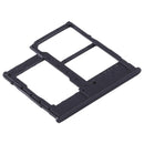 SIM Card Tray + SIM Card Tray + Micro SD Card Tray for Samsung Galaxy A20e(Black)