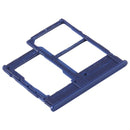 SIM Card Tray + SIM Card Tray + Micro SD Card Tray for Samsung Galaxy A20e(Blue)