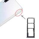 SIM Card Tray + SIM Card Tray + Micro SD Card Tray for Samsung Galaxy A30s (Black)