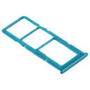 SIM Card Tray + SIM Card Tray + Micro SD Card Tray for Samsung Galaxy A30s (Green)