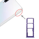 SIM Card Tray + SIM Card Tray + Micro SD Card Tray for Samsung Galaxy A30s (Blue)