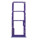 SIM Card Tray + SIM Card Tray + Micro SD Card Tray for Samsung Galaxy A30s (Blue)