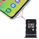 SIM Card Tray + SIM Card Tray for Samsung Galaxy A80 (Black)