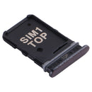 SIM Card Tray + SIM Card Tray for Samsung Galaxy A80 (Black)
