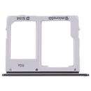 SIM Card Tray + Micro SD Card Tray for Samsung Galaxy Tab S5e SM-T725 (Black)