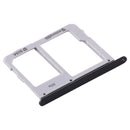 SIM Card Tray + Micro SD Card Tray for Samsung Galaxy Tab S5e SM-T725 (Black)
