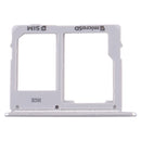 SIM Card Tray + Micro SD Card Tray for Samsung Galaxy Tab S5e SM-T725 (Silver)