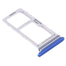 SIM Card Tray + SIM Card Tray / Micro SD Card Tray for Samsung Galaxy Note10+(Blue)