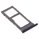 SIM Card Tray + Micro SD Card Tray for Samsung Galaxy S20+ / Galaxy S20 Ultra(Black)