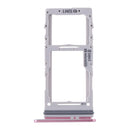 SIM Card Tray + SIM Card Tray / Micro SD Card Tray for Samsung Galaxy S20+ / Galaxy S20 Ultra (Pink)