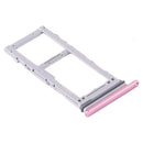 SIM Card Tray + SIM Card Tray / Micro SD Card Tray for Samsung Galaxy S20+ / Galaxy S20 Ultra (Pink)