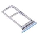 SIM Card Tray + SIM Card Tray / Micro SD Card Tray for Samsung Galaxy S20+ / Galaxy S20 Ultra (Blue)