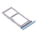 SIM Card Tray + SIM Card Tray / Micro SD Card Tray for Samsung Galaxy S20+ / Galaxy S20 Ultra (Blue)