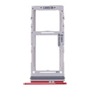 SIM Card Tray + SIM Card Tray / Micro SD Card Tray for Samsung Galaxy S20+ / Galaxy S20 Ultra (Red)