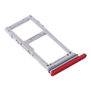 SIM Card Tray + SIM Card Tray / Micro SD Card Tray for Samsung Galaxy S20+ / Galaxy S20 Ultra (Red)