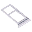 SIM Card Tray + SIM Card Tray / Micro SD Card Tray for Samsung Galaxy S20+ / Galaxy S20 Ultra (White)