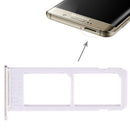 2 SIM Card Tray for Galaxy S6 Edge plus / S6 Edge+(Gold)