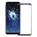 Original Front Screen Outer Glass Lens for Galaxy S8(Black)