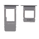 SIM Card Tray + Micro SD Card Tray, Single Card for Galaxy A5 (2017) / A520 & A7 (2017) / A720(Black)
