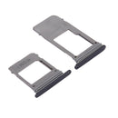 SIM Card Tray + Micro SD Card Tray, Single Card for Galaxy A5 (2017) / A520 & A7 (2017) / A720(Black)