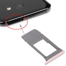 SIM Card Tray + Micro SD Card Tray, Single Card for Galaxy A5 (2017) / A520 & A7 (2017) / A720(Pink)