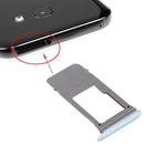 SIM Card Tray + Micro SD Card Tray, Single Card for Galaxy A5 (2017) / A520 & A7 (2017) / A720(Blue)