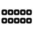 10 PCS for Galaxy J7 Prime / G610 Back Camera Lens(Black)