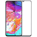Front Screen Outer Glass Lens for Galaxy A70 (Black)
