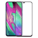 Front Screen Outer Glass Lens for Galaxy A40 (Black)