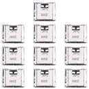 10 PCS Charging Port Connector for Galaxy C9000 / C5 Pro / C9 Pro