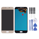 LCD Screen and Digitizer Full Assembly (OLED Material) for Galaxy A8 (2016), A810F/DS, A810YZ(Gold)