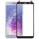 Front Screen Outer Glass Lens for Galaxy J4+ / J6+ / J610 (Black)