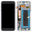 Original Super AMOLED Material LCD Screen and Digitizer Full Assembly(with Frame / Charging Port Flex Cable / Power Button Flex Cable / Volume Button Flex Cable) for Galaxy S7 Edge / G935F / G935FD(Black)