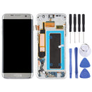 Original Super AMOLED Material LCD Screen and Digitizer Full Assembly(with Frame / Charging Port Flex Cable / Power Button Flex Cable / Volume Button Flex Cable) for Galaxy S7 Edge / G935F / G935FD(Silver)
