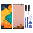 LCD Screen and Digitizer Full Assembly for Galaxy A30(Black)
