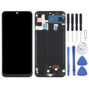 LCD Screen and Digitizer Full Assembly for Galaxy A50(Black)