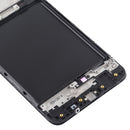 Front Housing LCD Frame Bezel Plate for Galaxy A10 (Black)