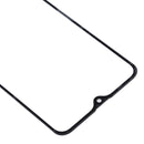 Front Screen Outer Glass Lens for Galaxy A10s (Black)
