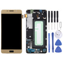 TFT Material LCD Screen and Digitizer Full Assembly with Frame for Galaxy A5 (2016) / A510F(Gold)