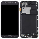 TFT Material LCD Screen and Digitizer Full Assembly with Frame for Galaxy J7 (2015) / J700F(Black)