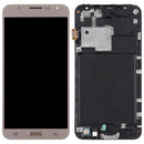TFT Material LCD Screen and Digitizer Full Assembly with Frame for Galaxy J7 (2015) / J700F(Gold)